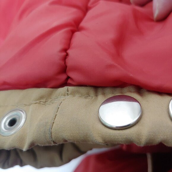 JC Penny The Mens Shop cOAT Men Medium Insulated Vintage Workwear Work Tan READ - Picture 13 of 16